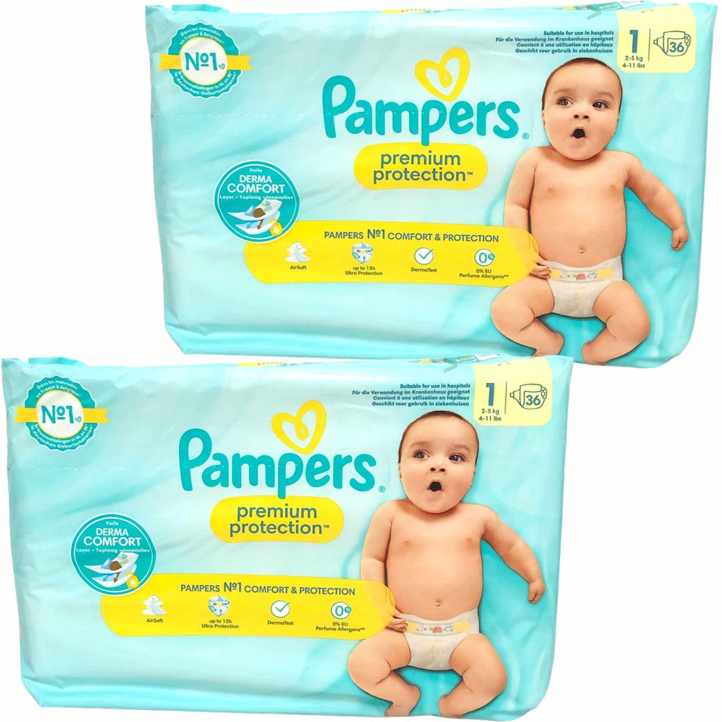 pampers premium care 120 szt 6 do 10 kg