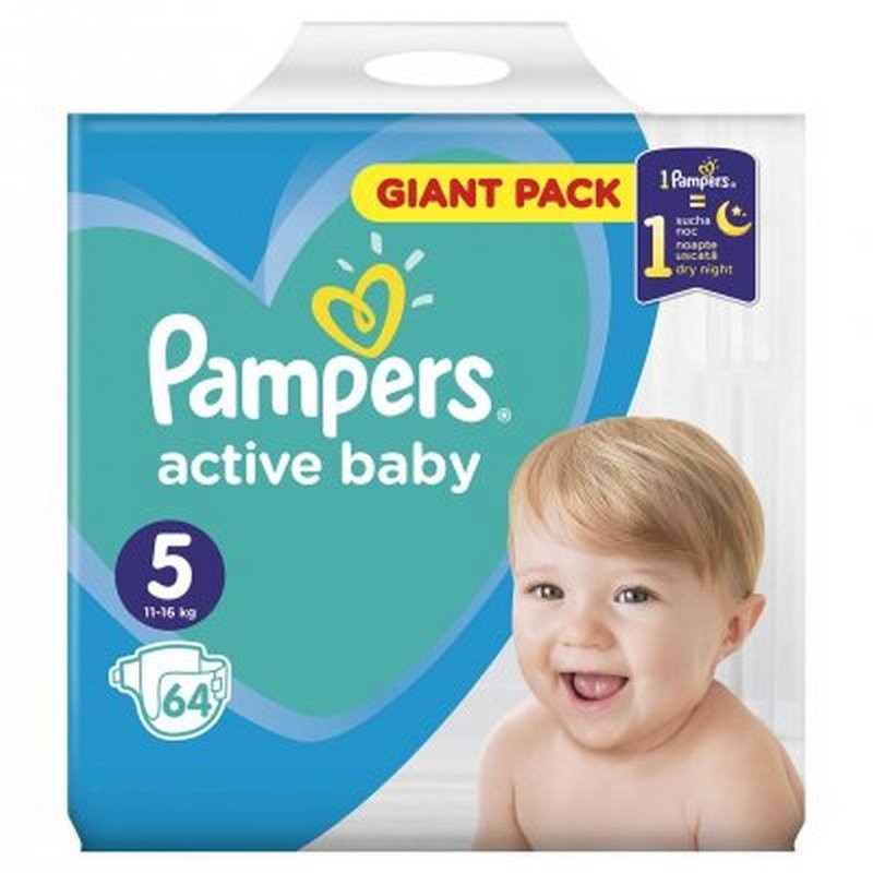 pampers poród