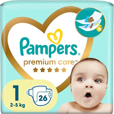 pampers premium care pieluchy jednorazowe rozmiar 1 newborn 88 szt