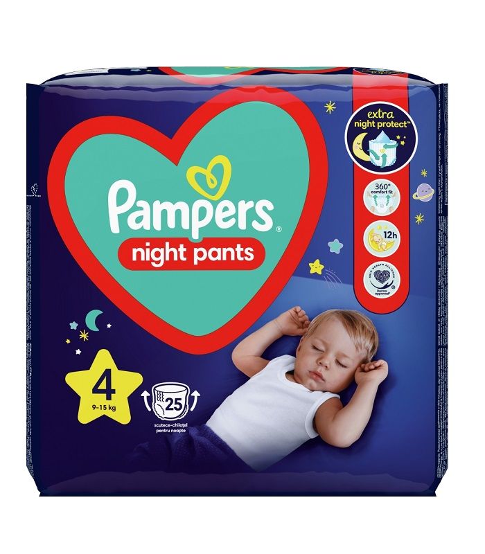 fresh clean pampers 4 x cena