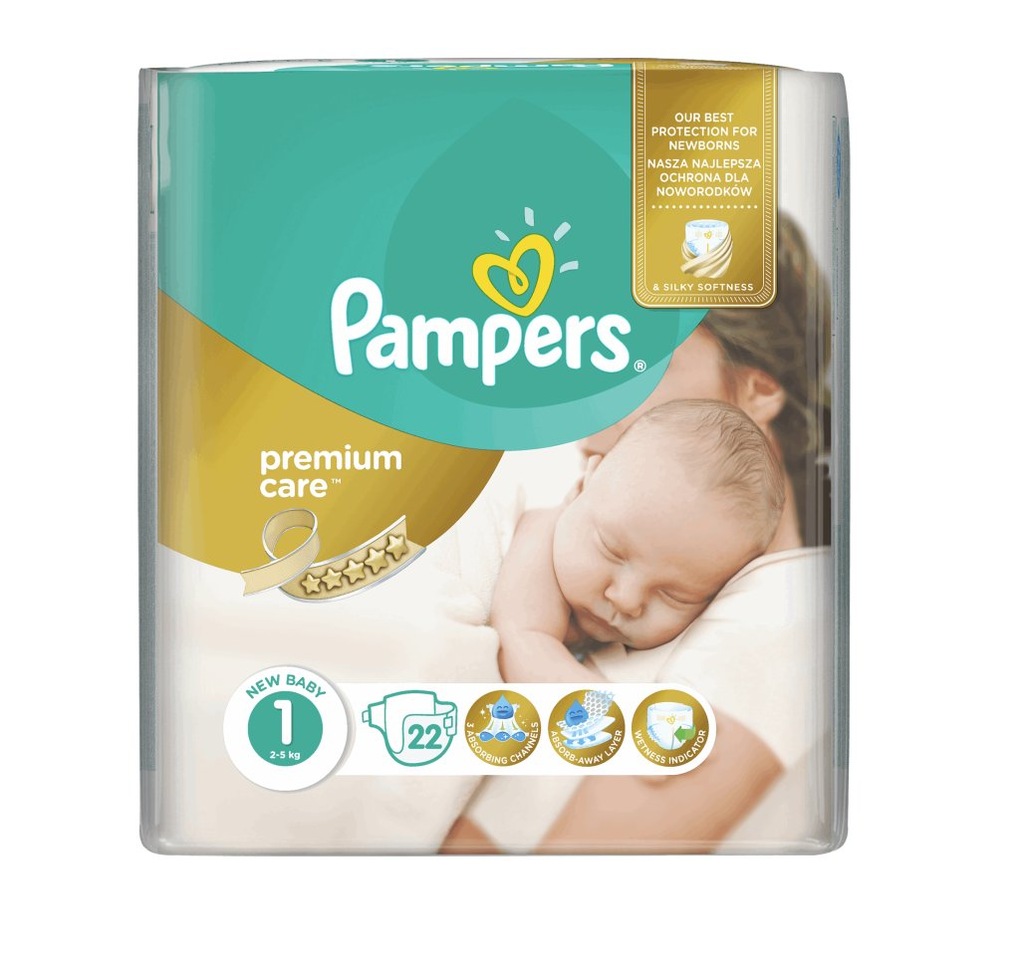 pampers premium care pieluchy rozmiar 2 4-8kg 148 sztuk