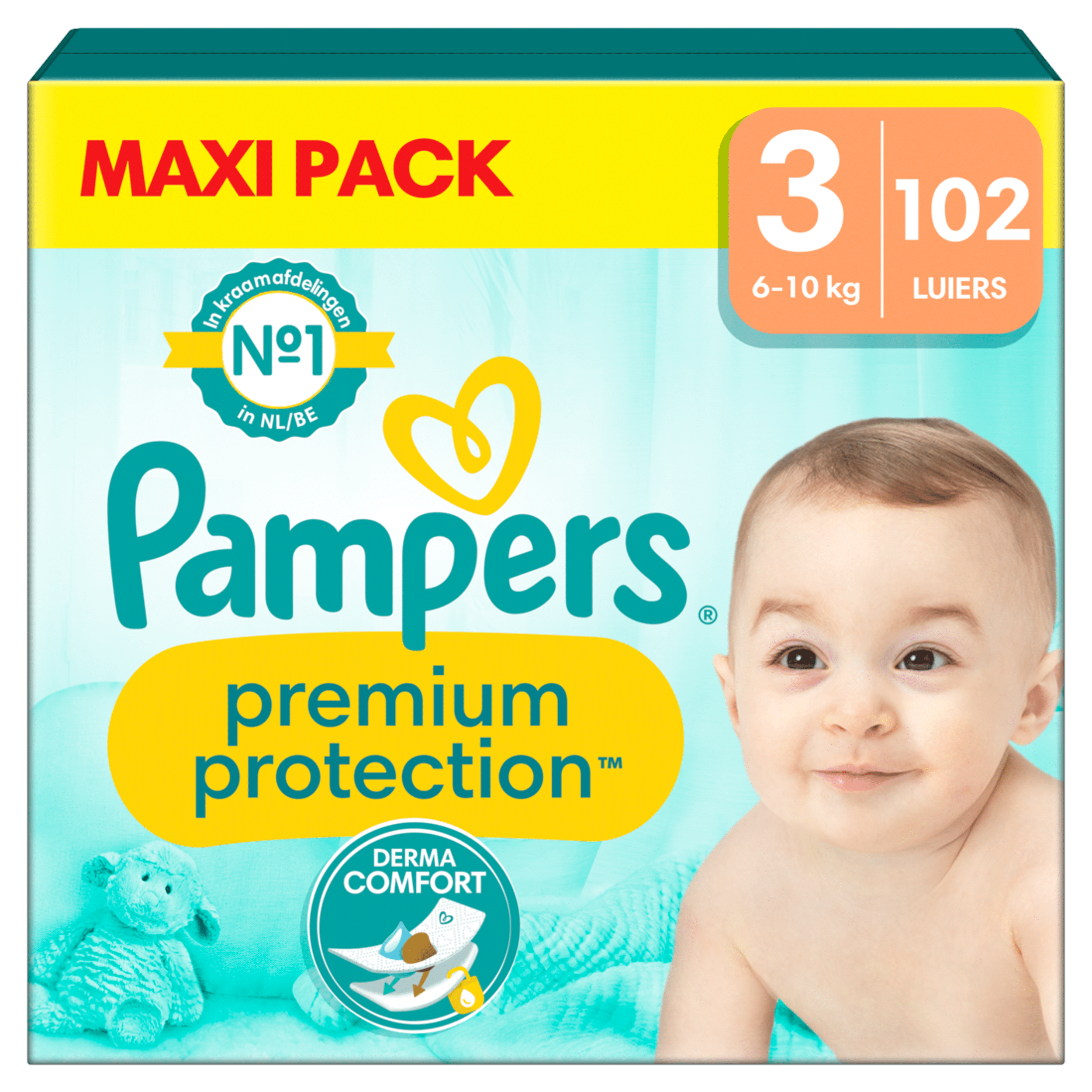 pampers new baby 1 premium care