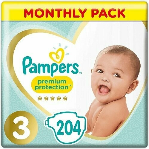 pampers 3 80 szt