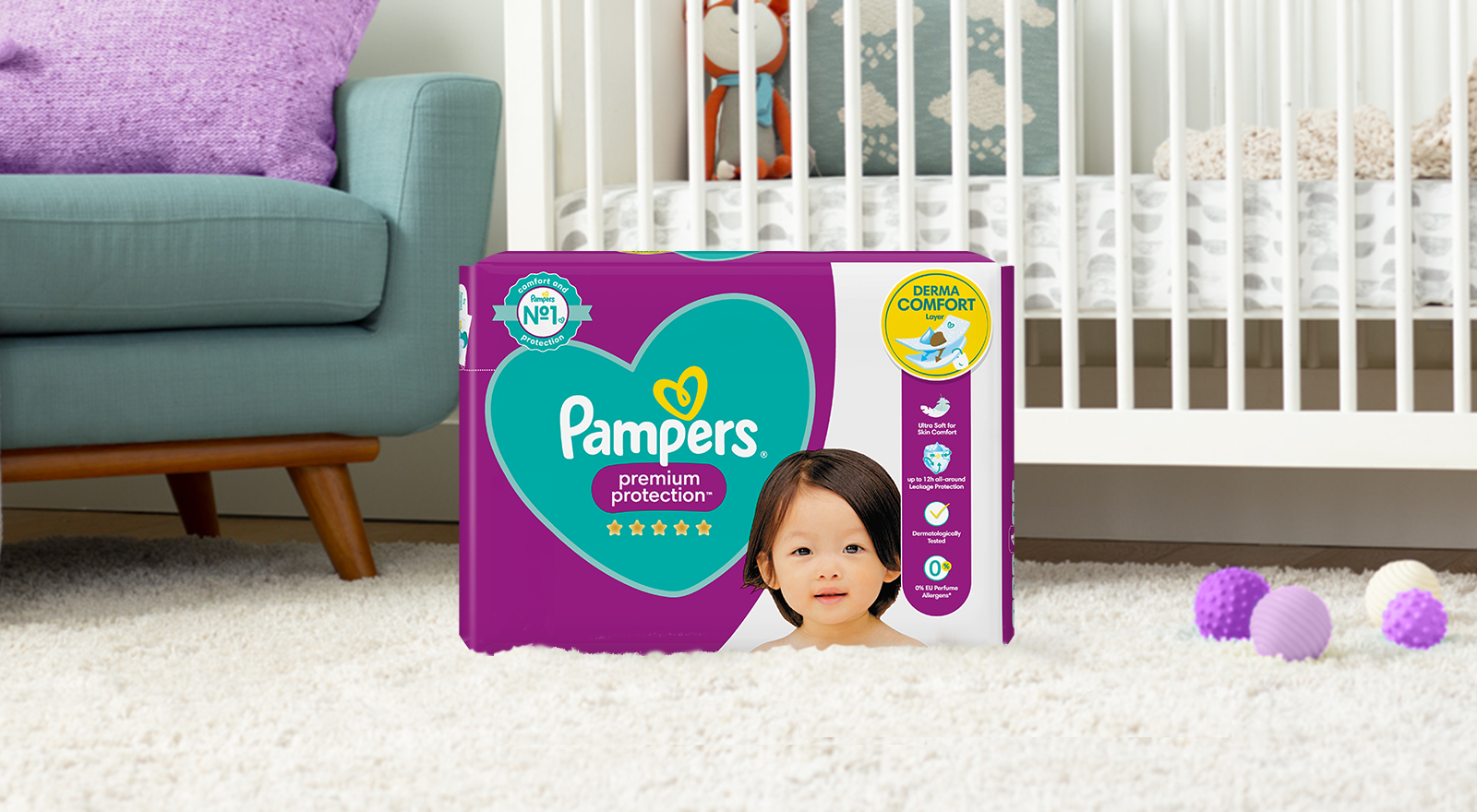 pieluchy pampers premium care 4 tesco