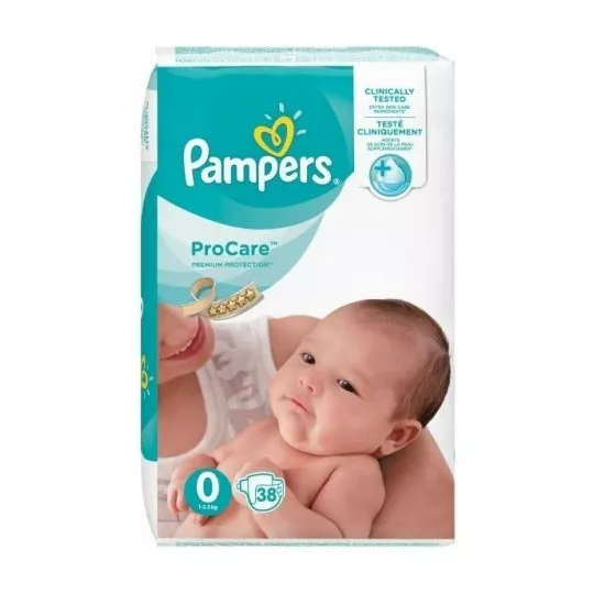 pieluchu pampers 500 tys paczek