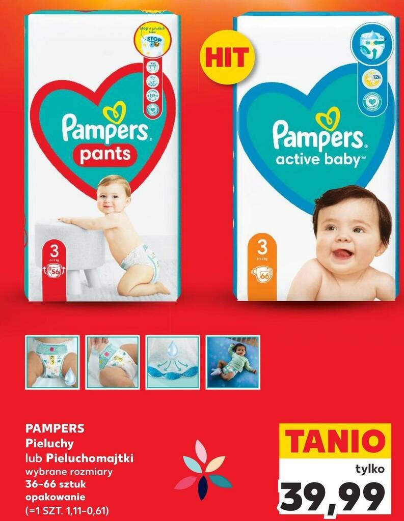 majtki pampers 5