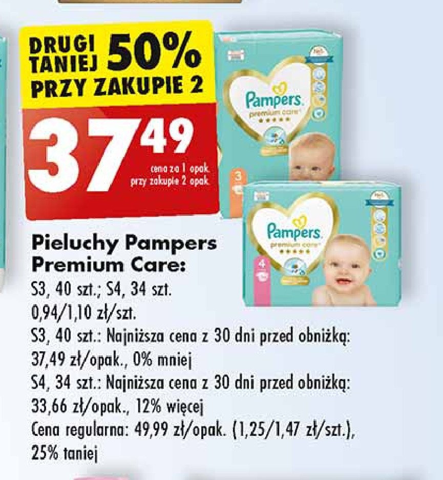 pampers noszony