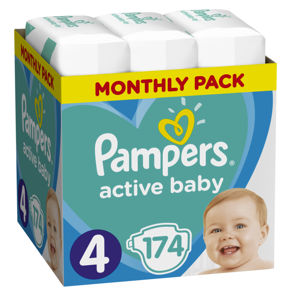 pampers active baby 2 ceneo