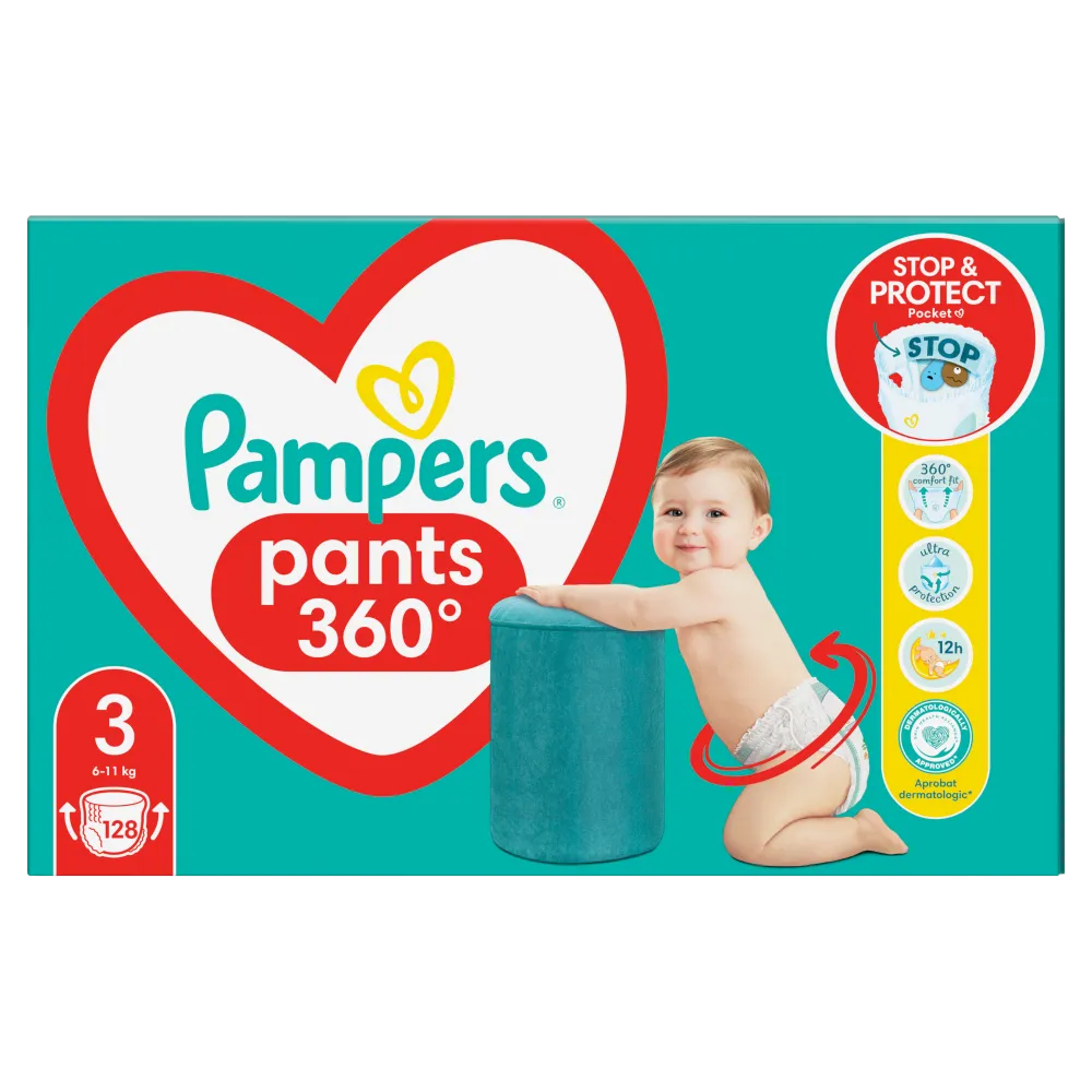 pampers przecieka