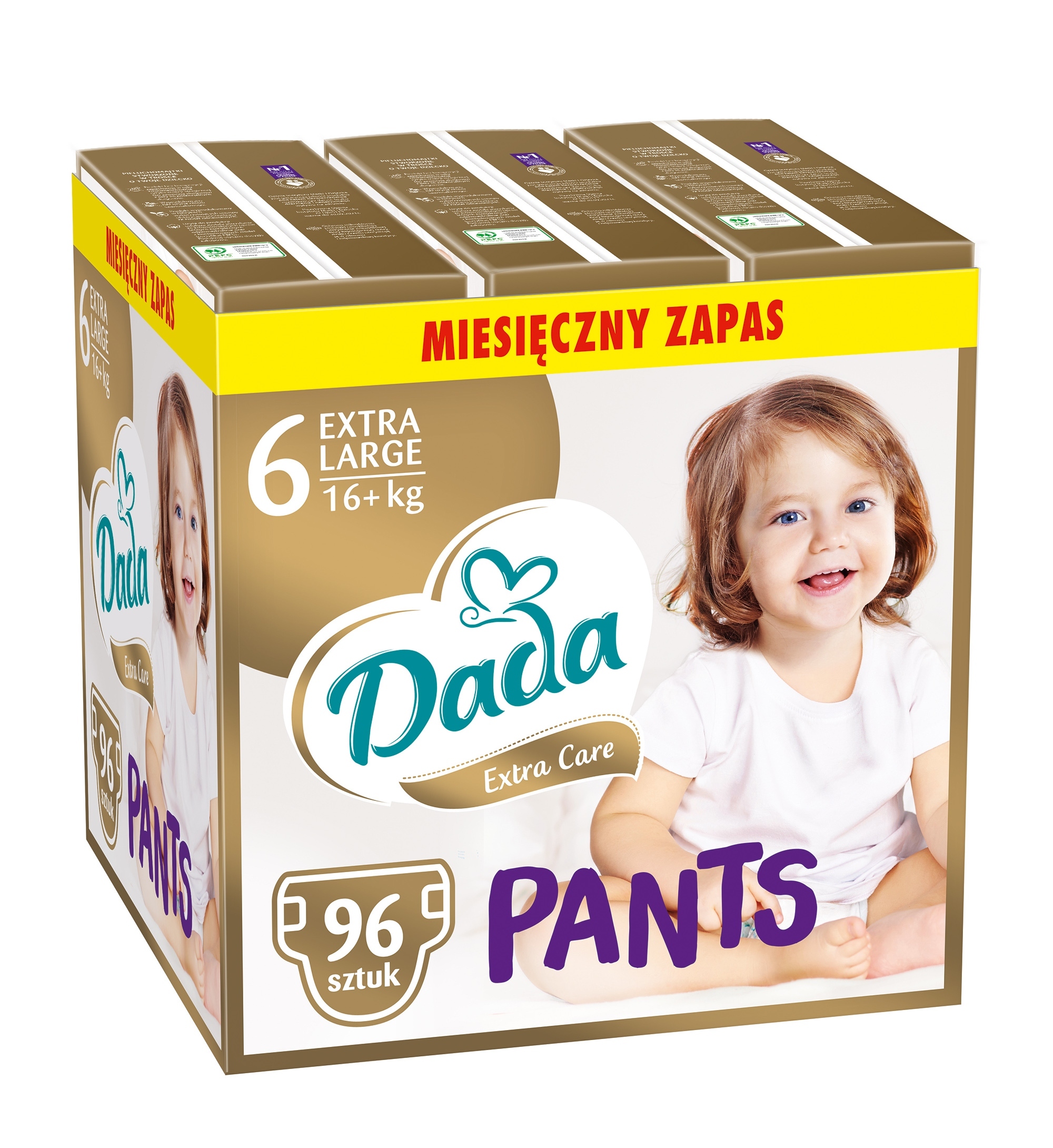 pieluchomajtki pampers premium care pants 6 44 szt