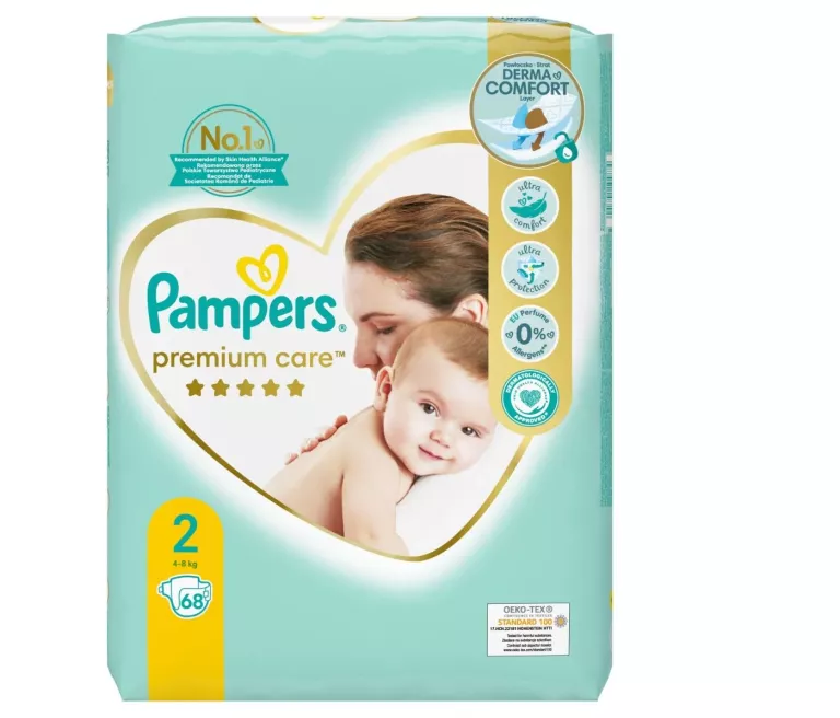 pieluchomajtki pampers 4 maxi 100 sztuk