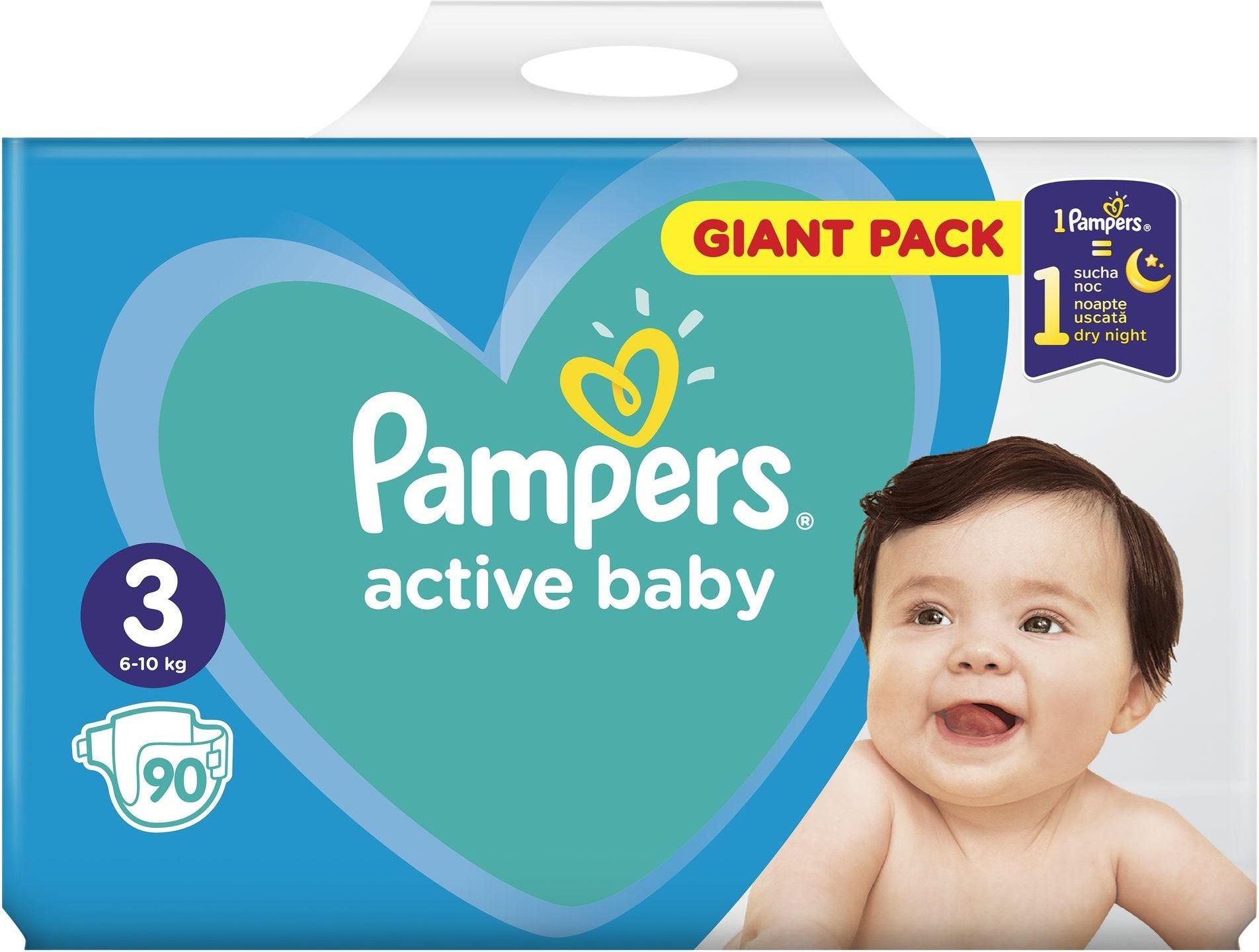 pampers 3 premium care 204 szt