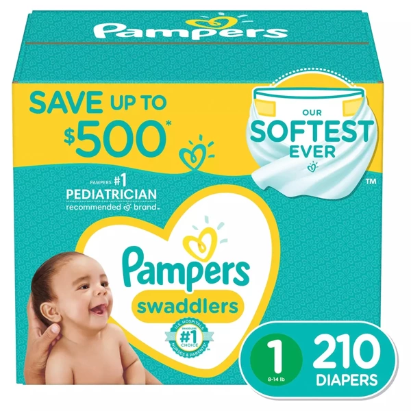 pieluchomajtki pampers pure