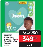 pampers pants 3 box