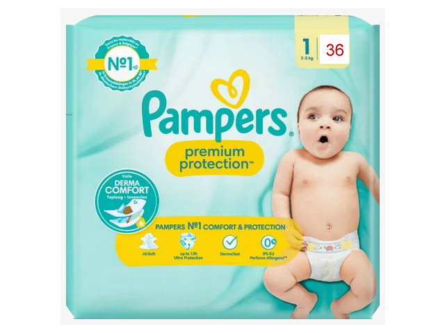 pieluchy jednorazowe pampers ceny