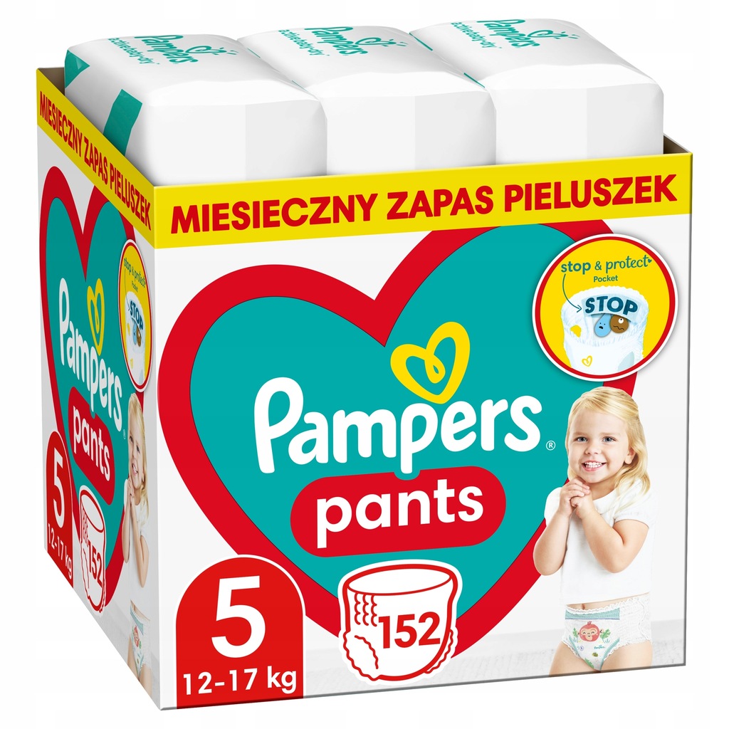 pampers pants pieluchomajtki rozmiar 5