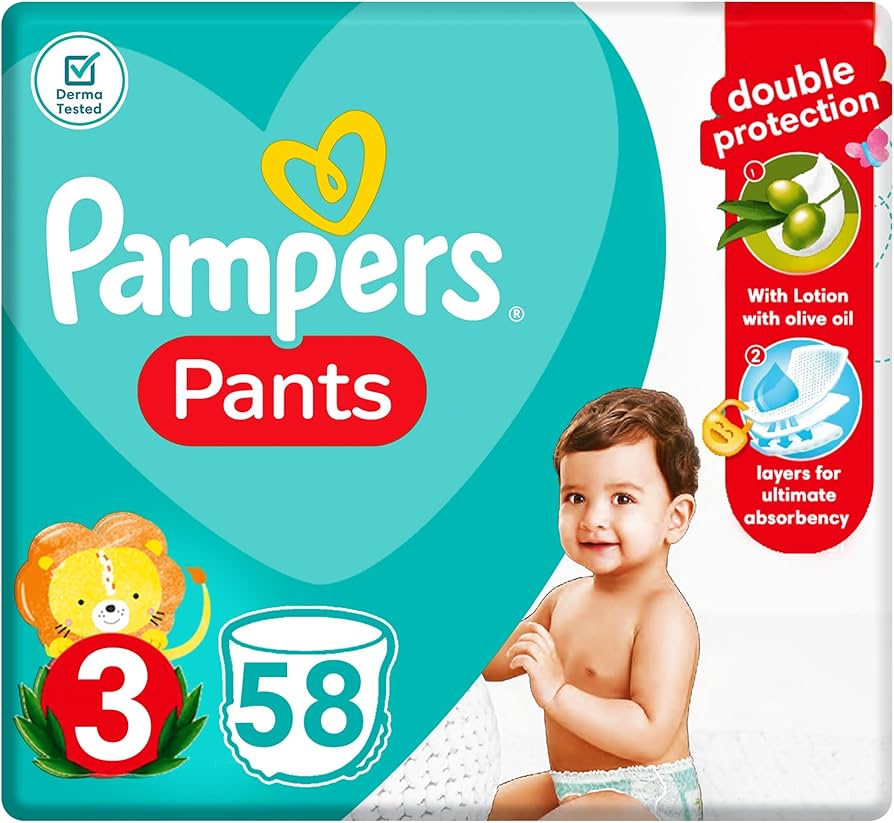 pieluchy pampers 3 50 sztuk