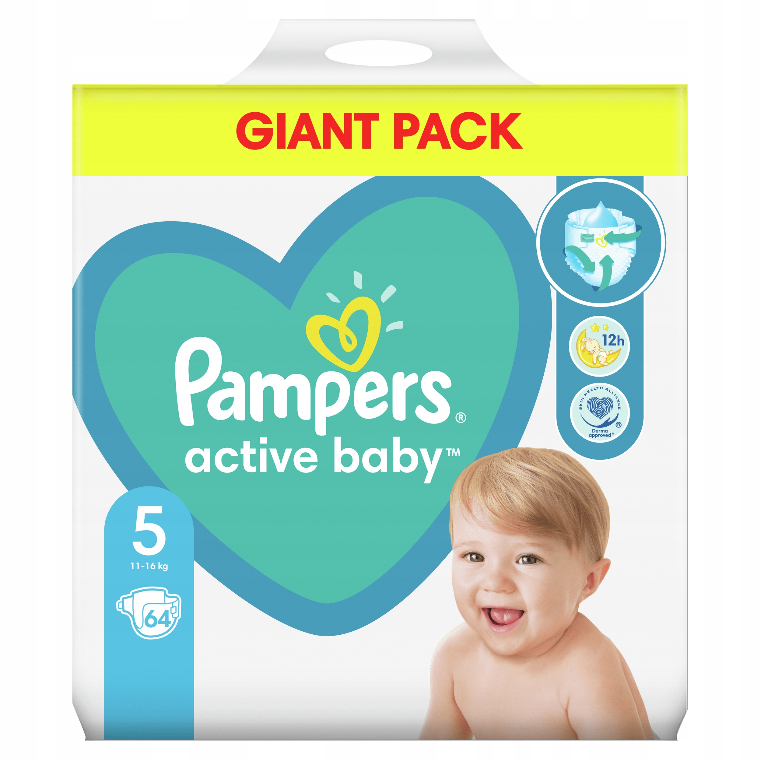 pampers active rozmiar 6