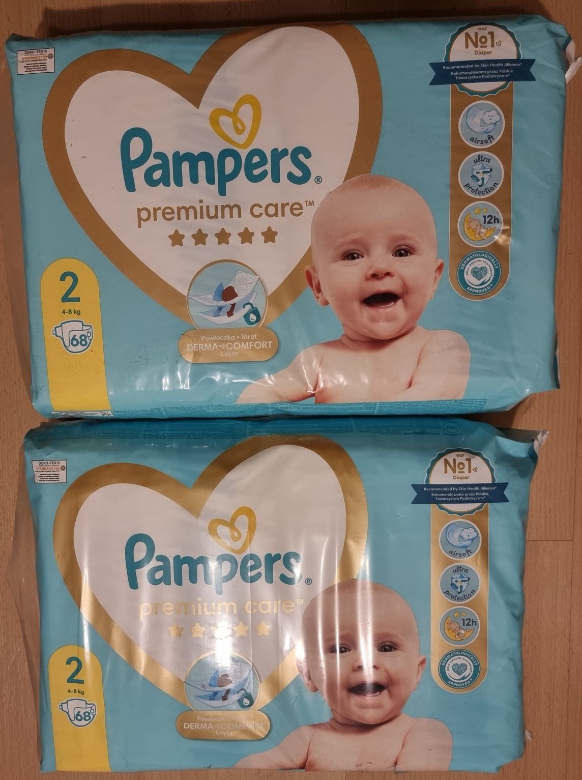 pampers sensitive chusteczki nawilżane sensitiv 6x56 szt