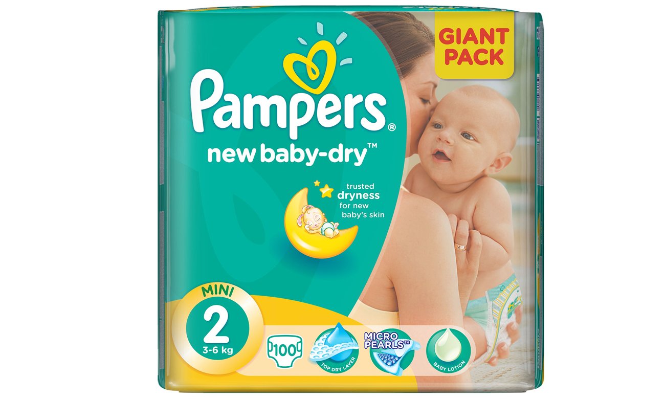 pampers 2 new baby active 228