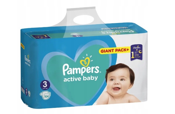 pieluchy pampers rozmiar 7