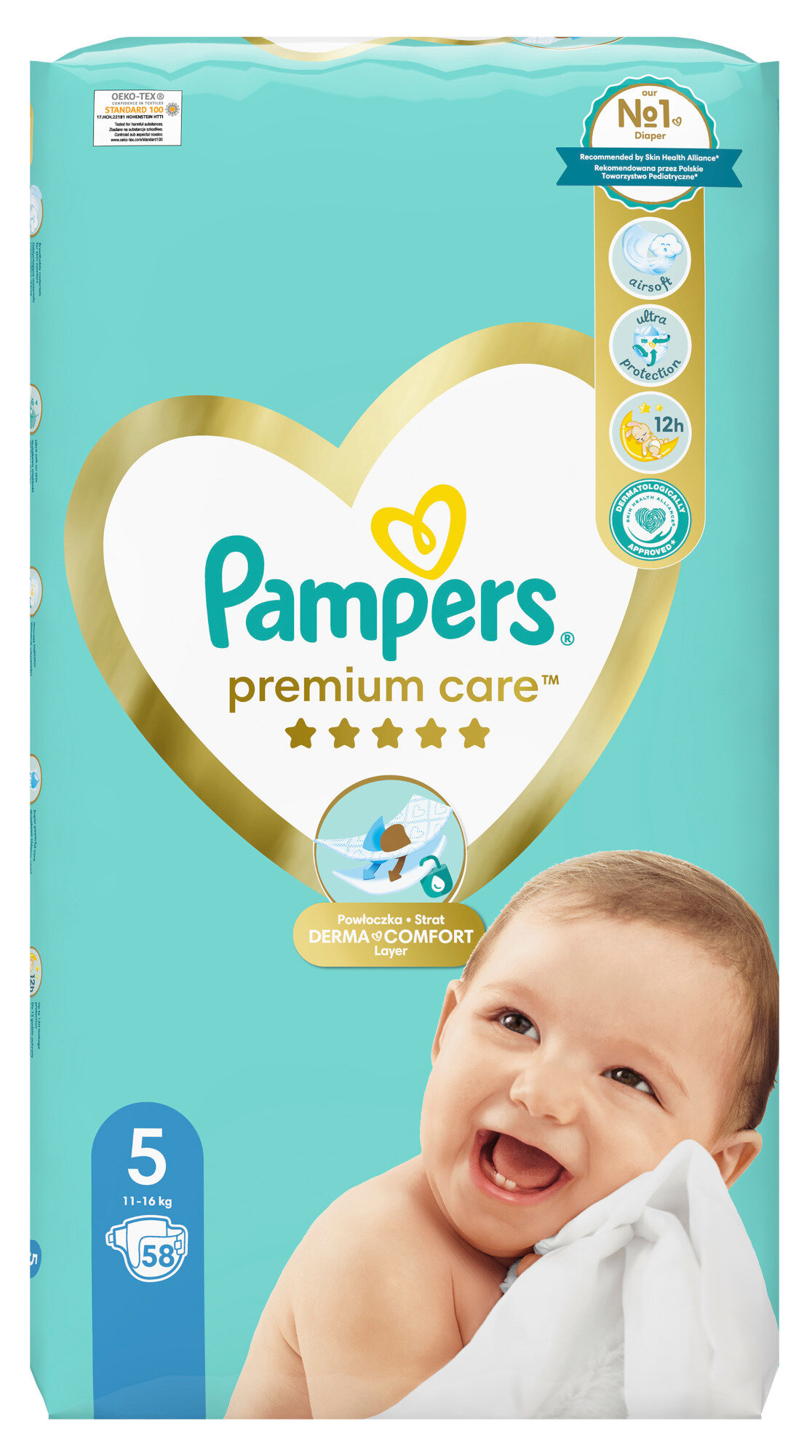 pampers new baby dry skład