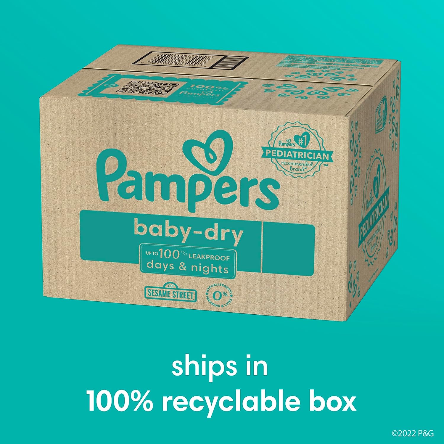 pampers new baby dry 1cena