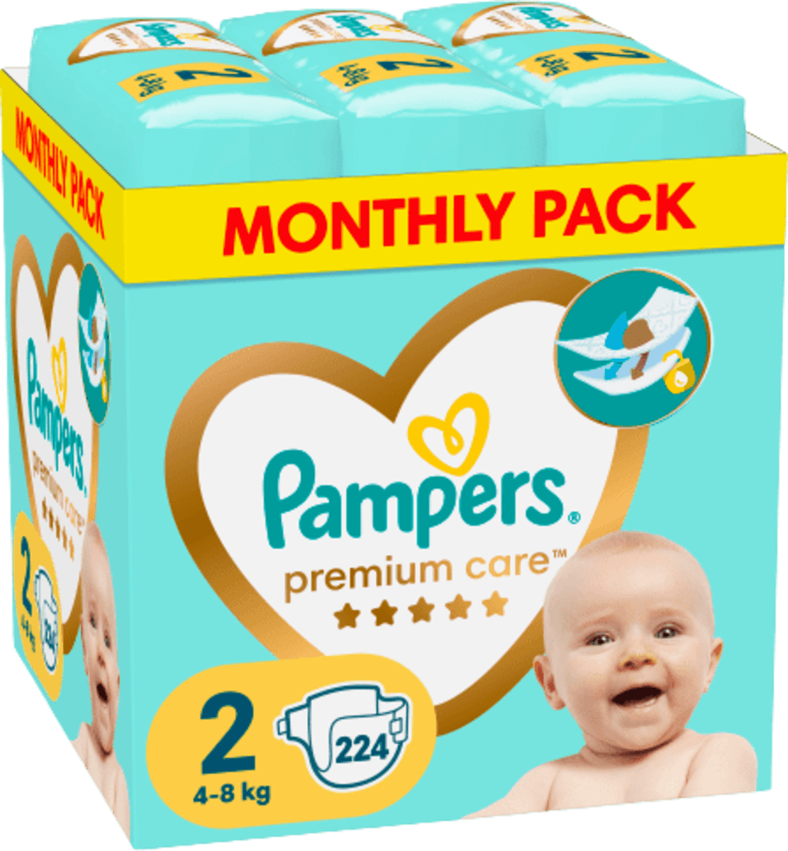 pampers premium care 78 szt cena