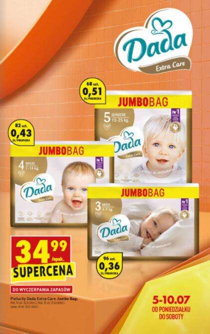 pampers new baby dry 2 228 szt