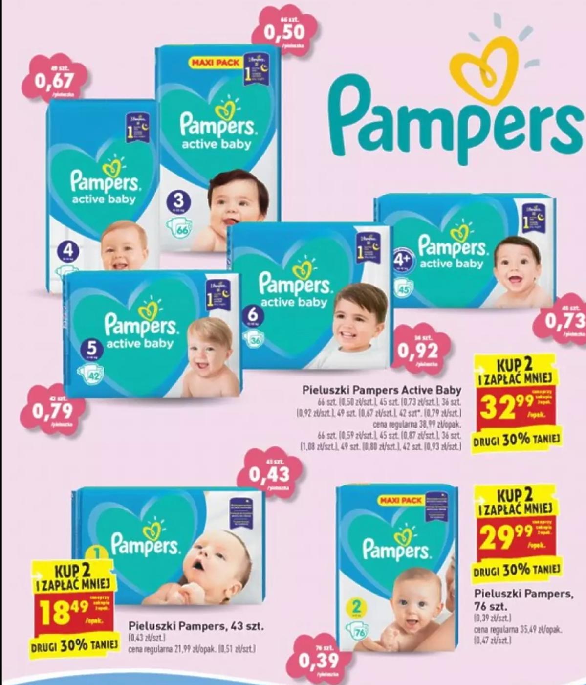 pampers prima pieluszki norwegia