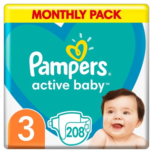 biedronka pieluchy pampers