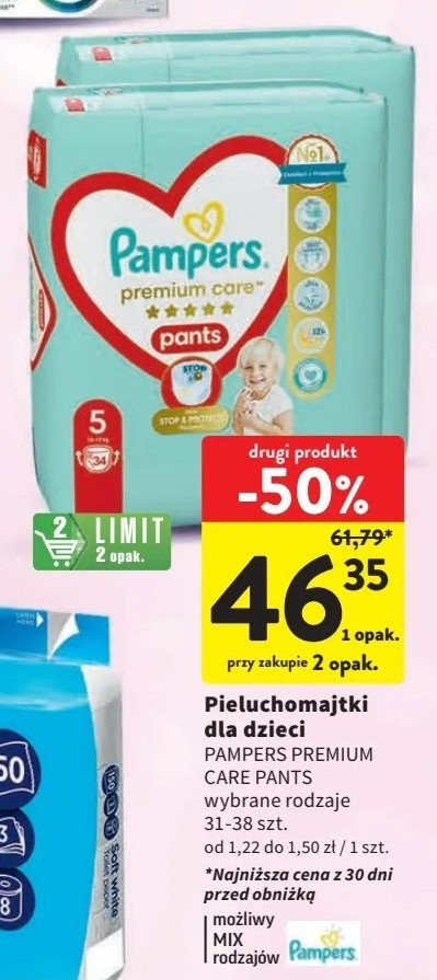 pieluchy pampers promocja lidl