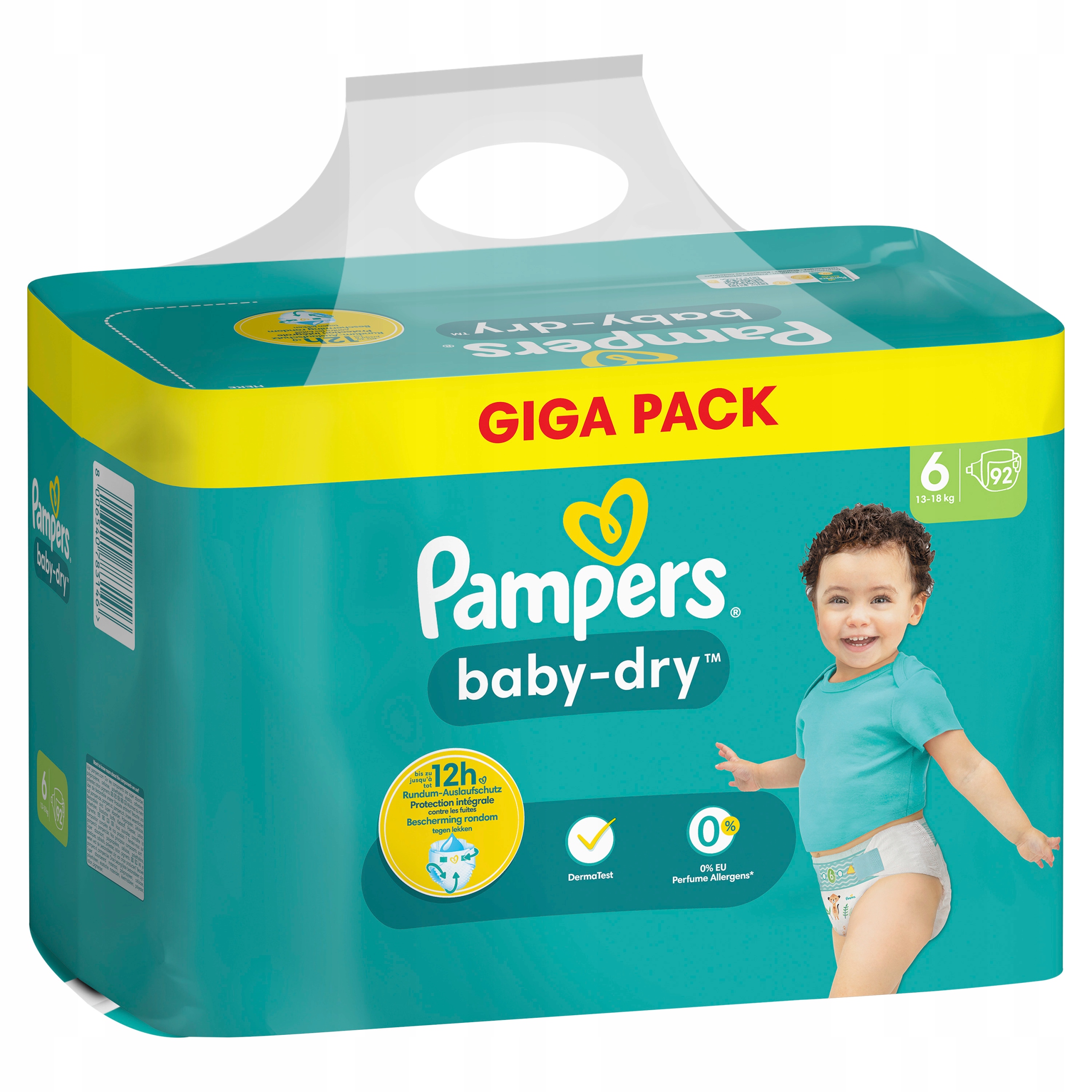 pierwsze pieluchy pampers