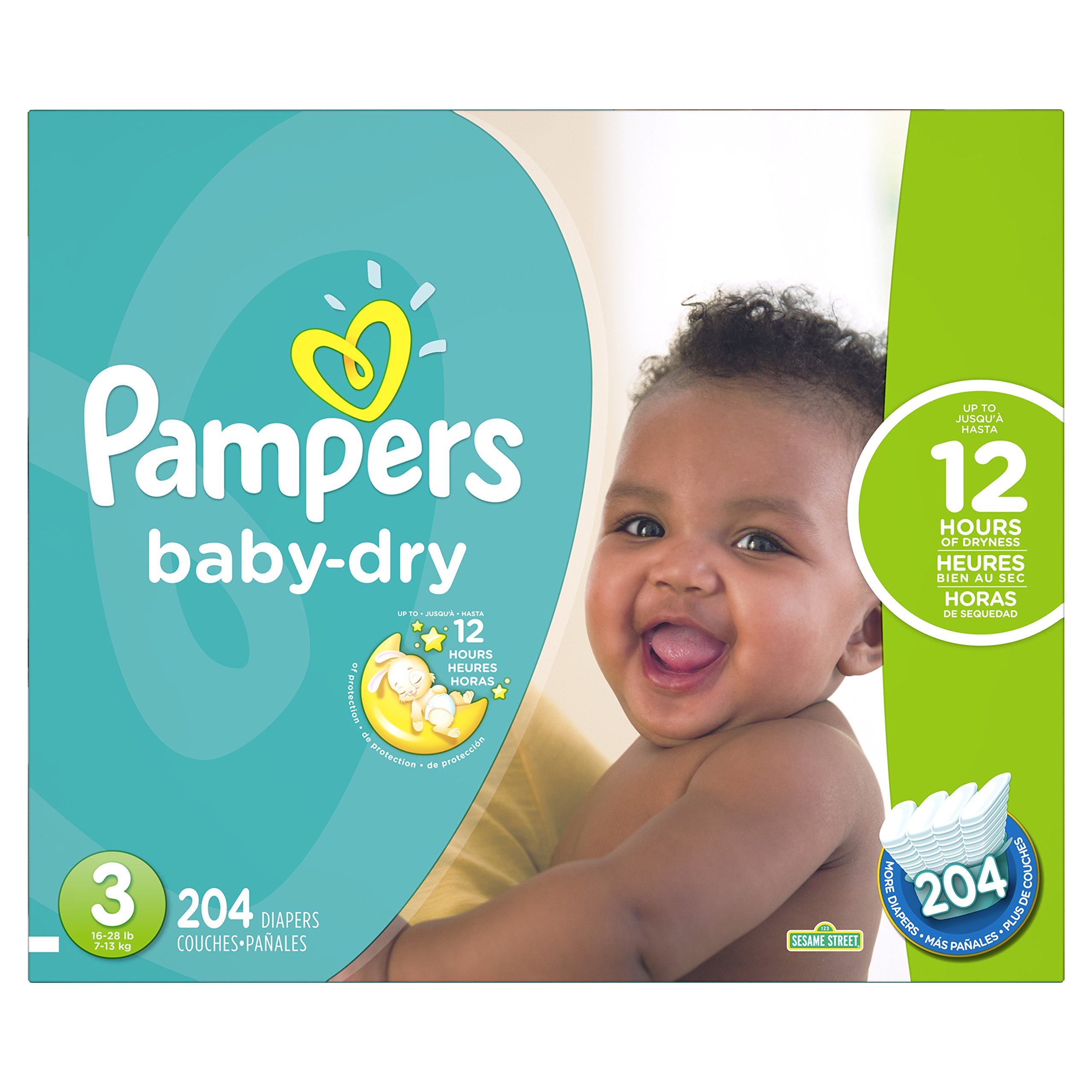 pampers pieluchy active baby 3 midi 5-9kg 103 szt