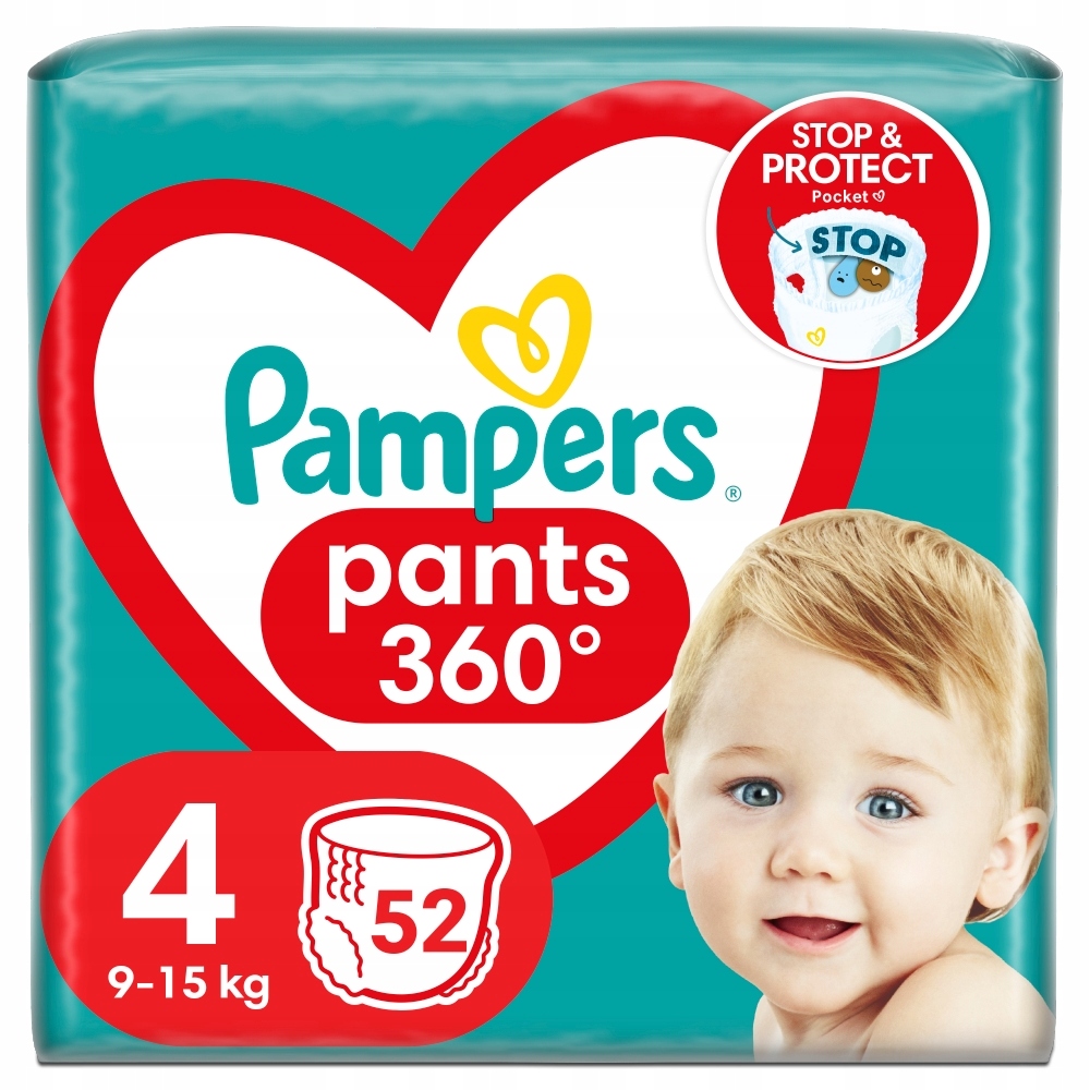 pampers active baby 108 szt