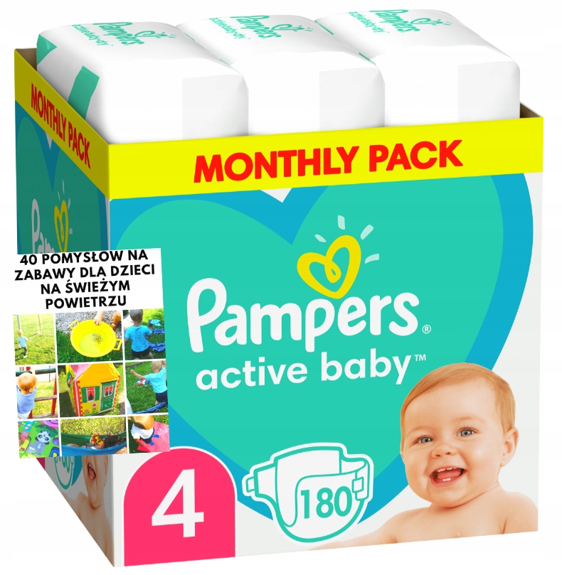 pampers pants 4 164szt