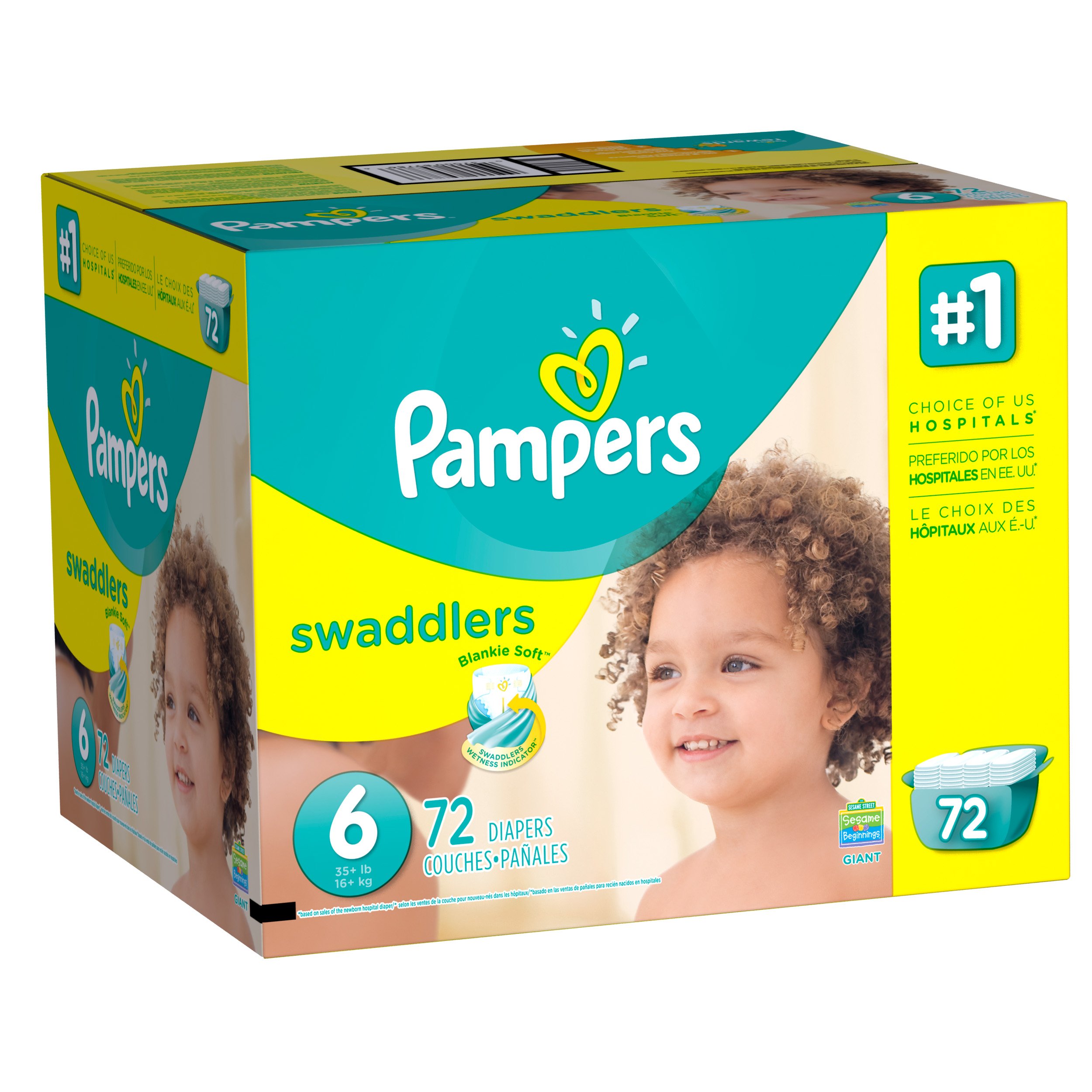 pieluchy pampers sleep&play