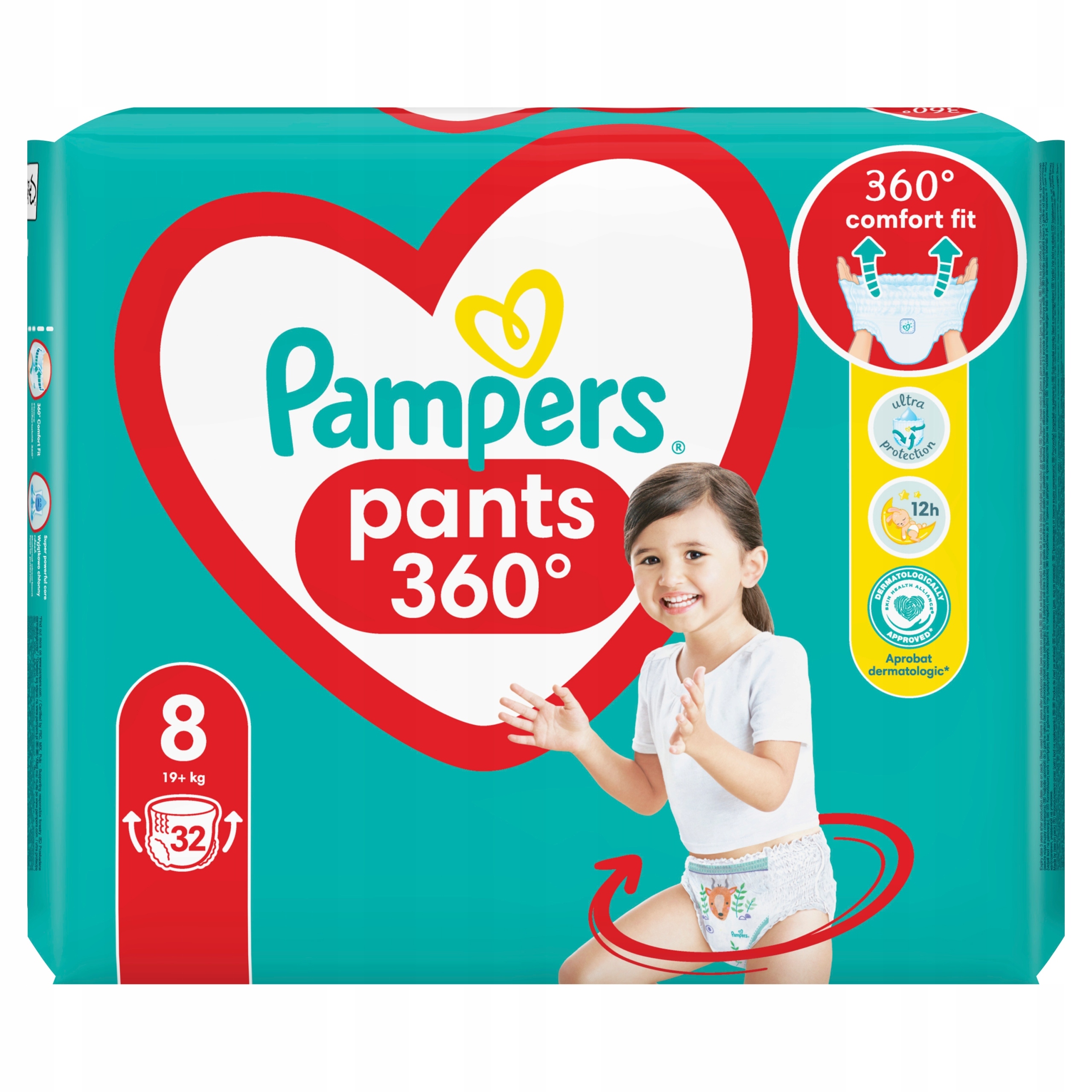 pampers majtki ze wskaznikiem