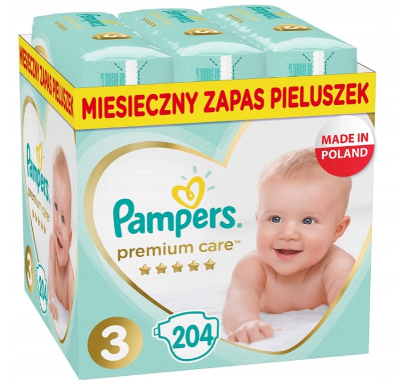 pieluchomajtki pampers premium care 5