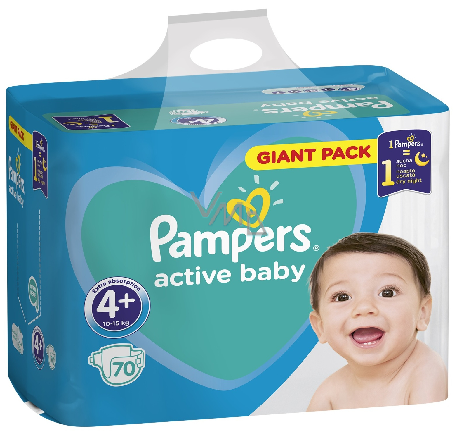 pampers baby dry 3 136 szt