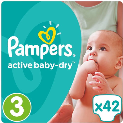 pampers pomaranczowe