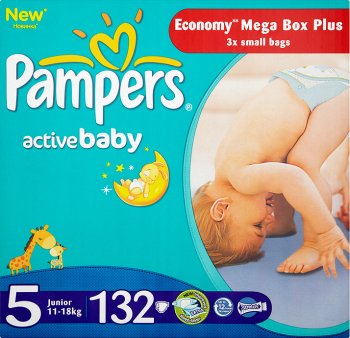 pampers active baby-dry pieluchy 4 maxi 8-14 kg