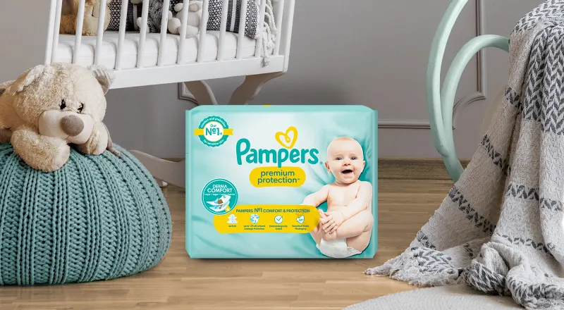 pieluchomajtki dla dzieci pampers