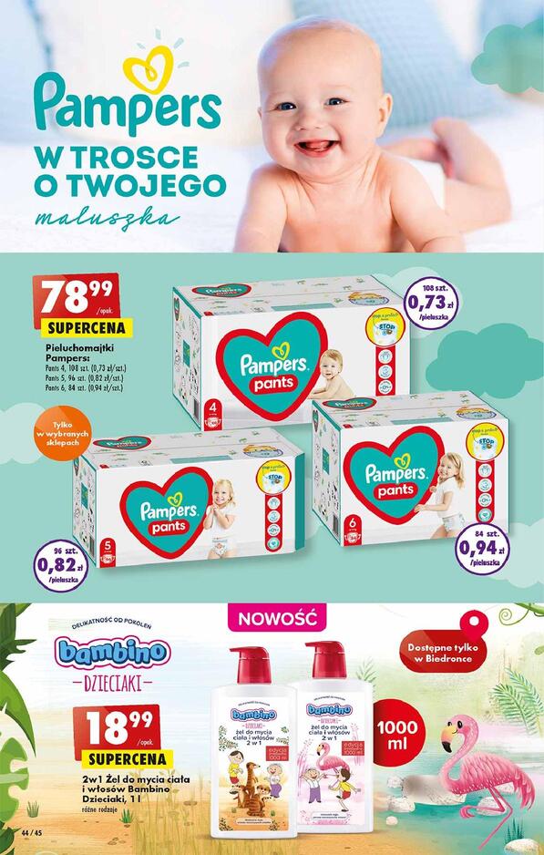 chusteczki pampers aqua