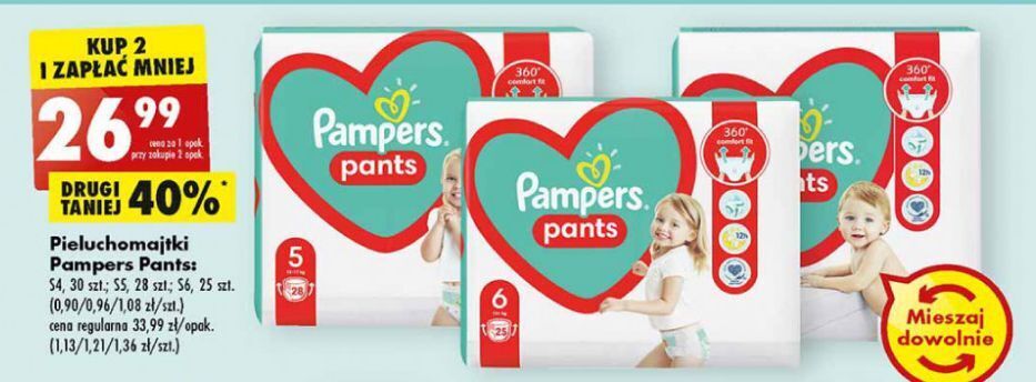 pampers 132 pack 4