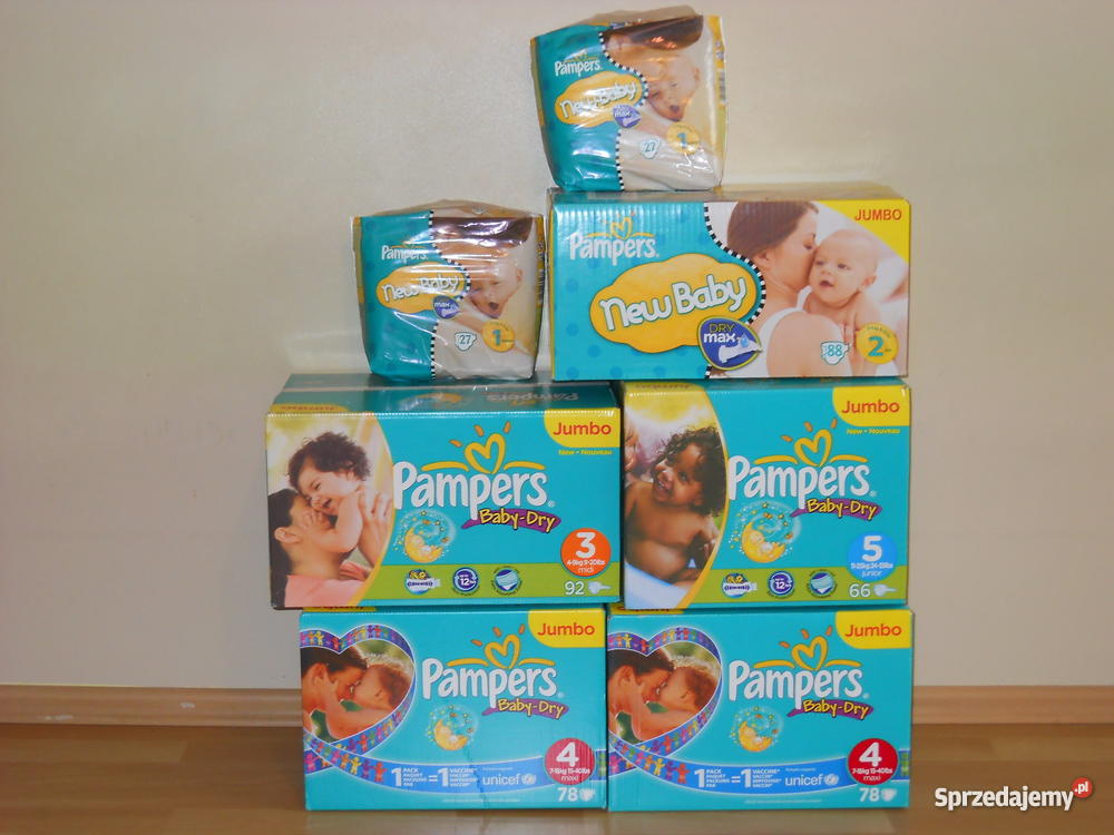 pampers zielone