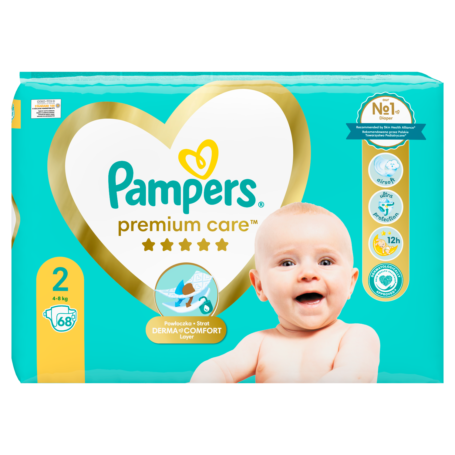 pampers premium care 4 168 ceneo