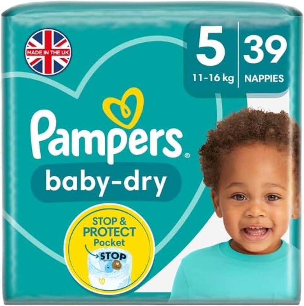 pampers 5 pamts