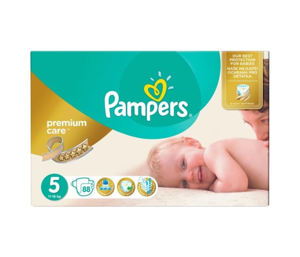 pampers active dry 4 opakowania