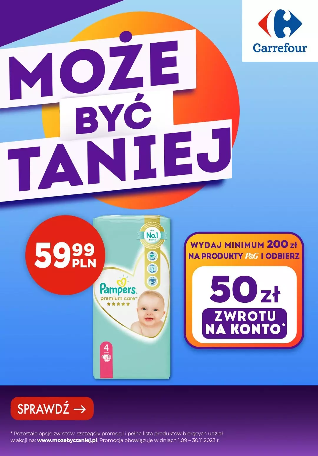 pampersy bawełniane pampers